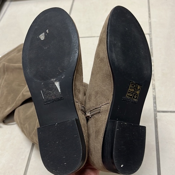 Call It Spring Over The Knee Suede Boots | Size 6.5 - Picture 3 of 6